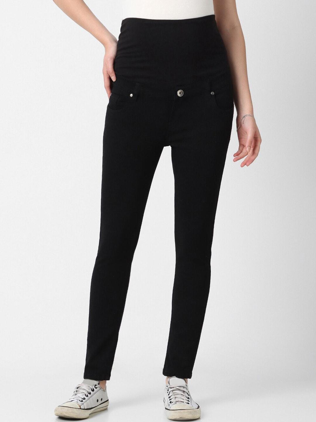 mystere-paris-women-relaxed-fit-low-rise-dark-shade-maternity-jeans