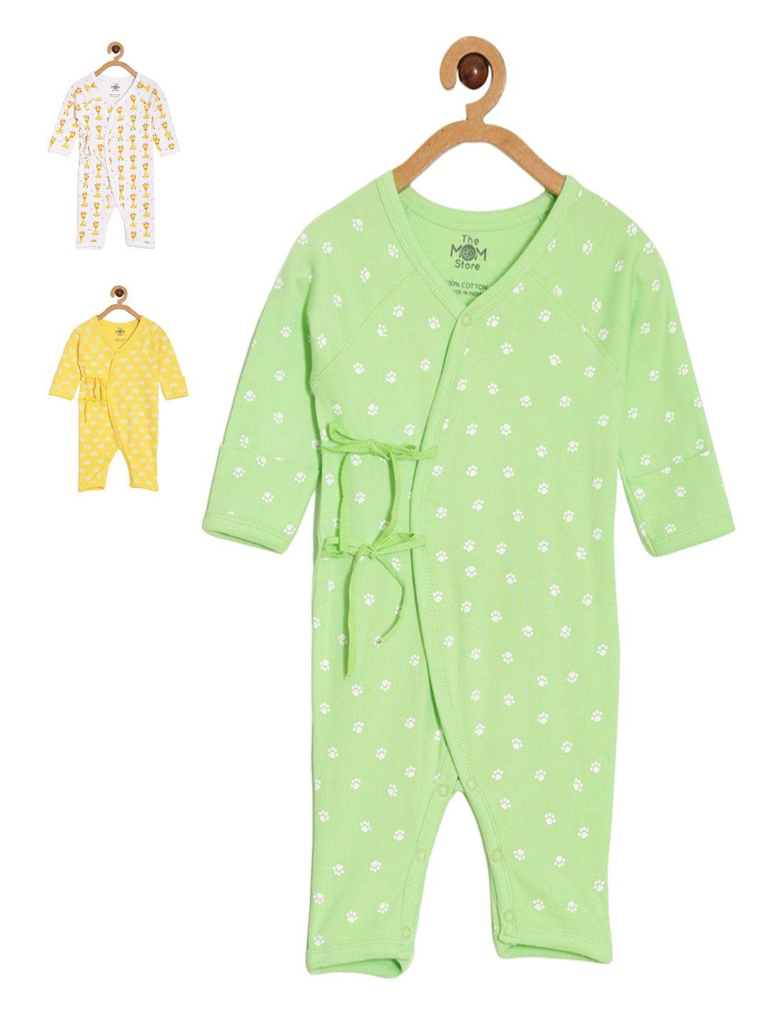 the-mom-store-infants-pack-of-3-printed-cotton-rompers