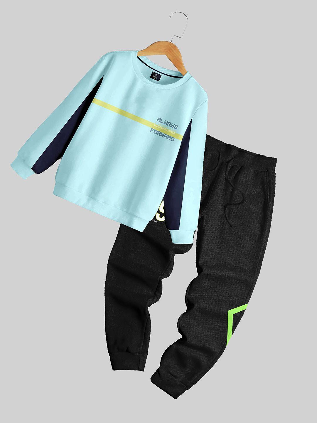 BAESD Boys Printed T-shirt With Trousers