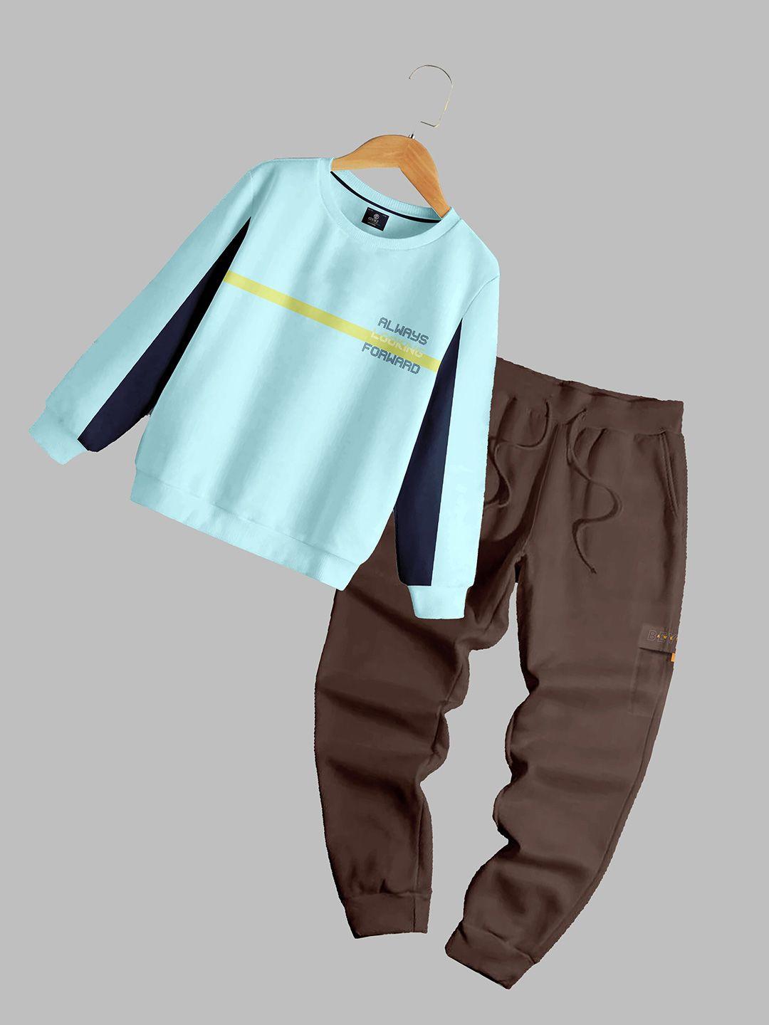 BAESD Boys Printed T-shirt With Trousers