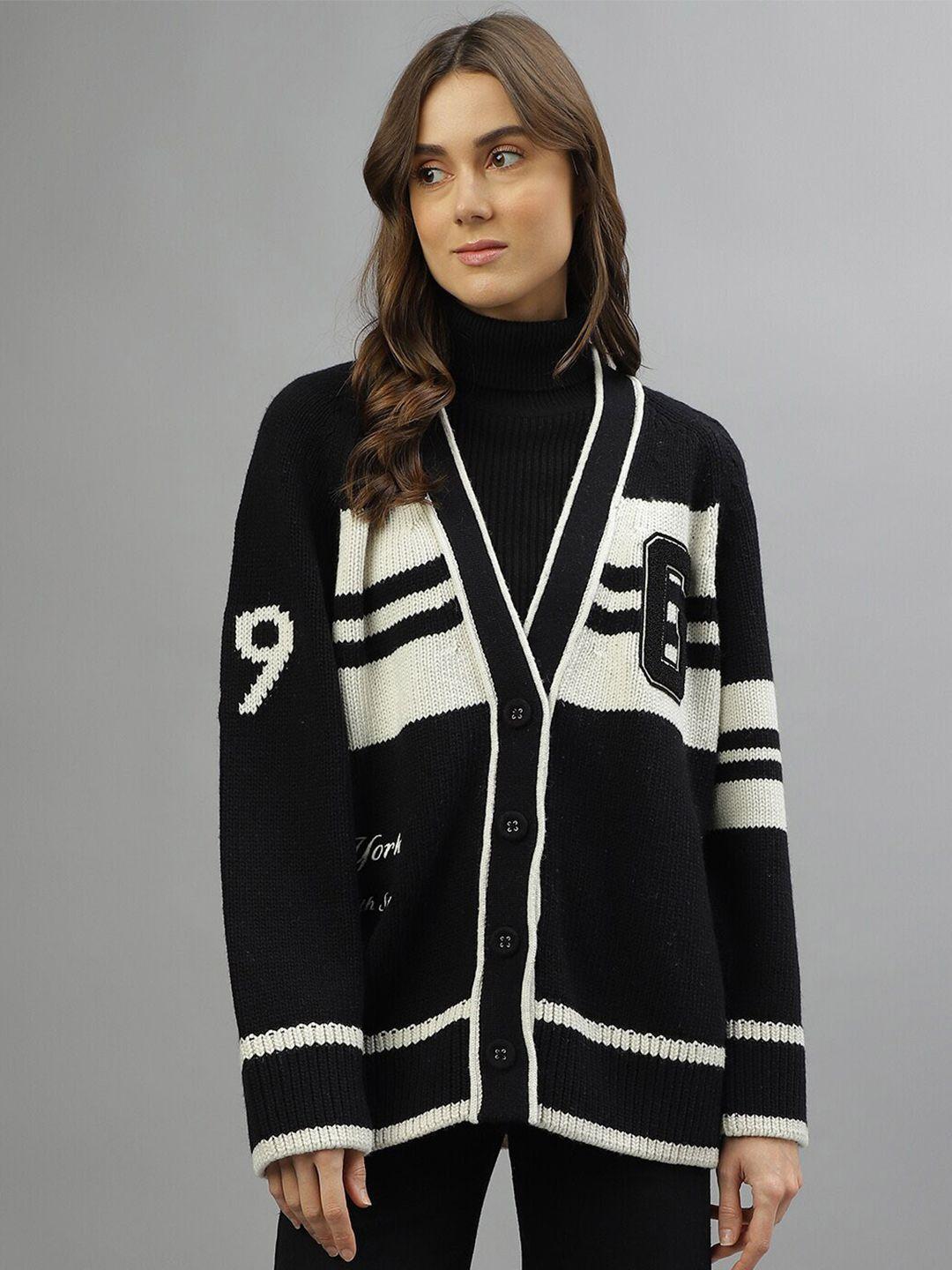 gant-v-neck-open-knit-printed-cardigan-sweater