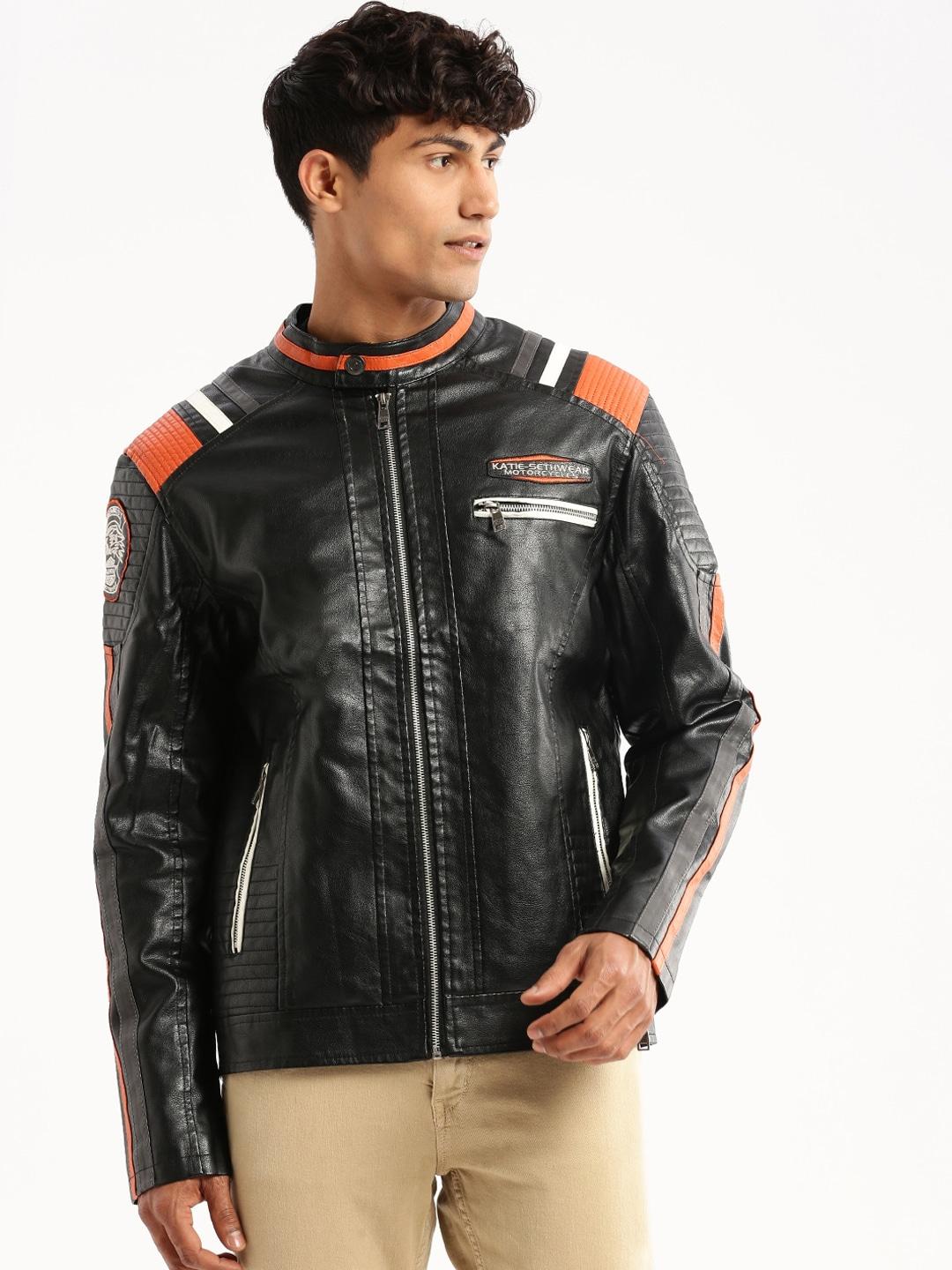 showoff-windcheater-mock-collar-biker-jacket