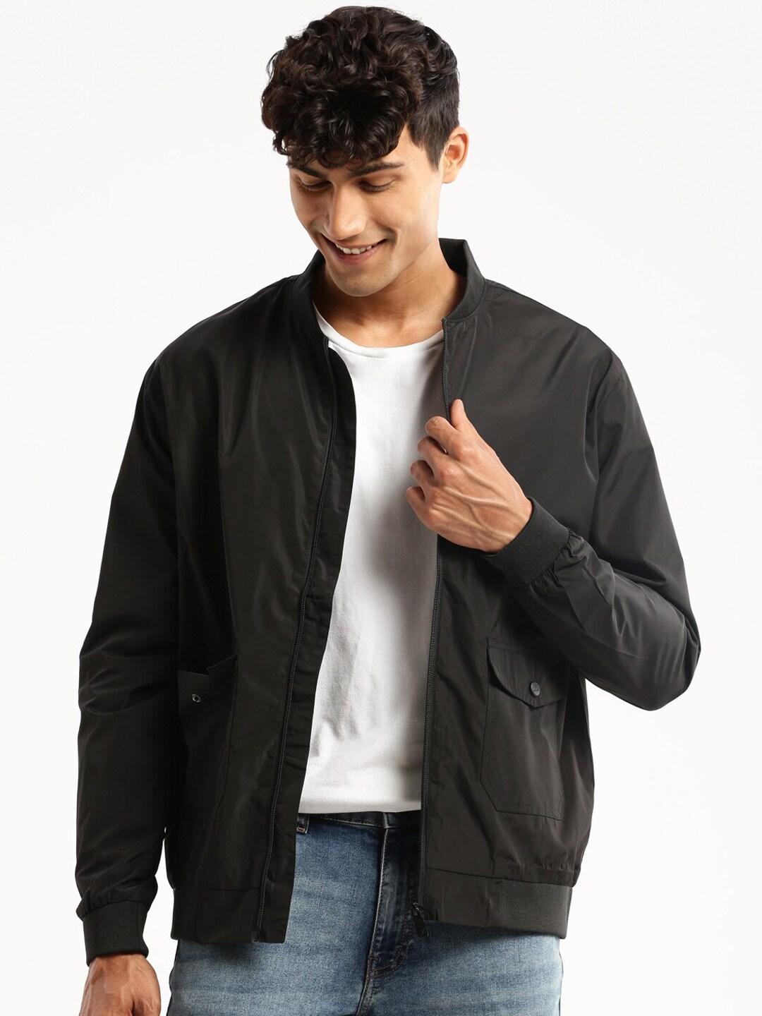 showoff-stand-collar-windcheater-bomber-jacket