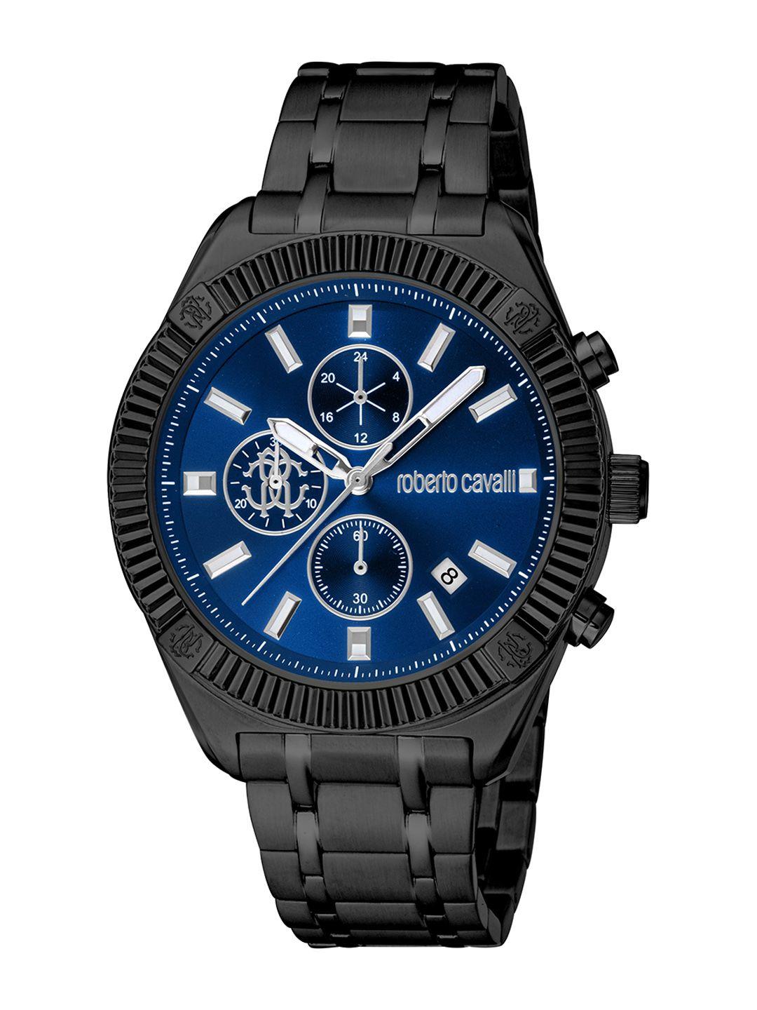 roberto-cavalli-men-textured-dial-&-stainless-steel-straps-watch-rc5g011m0065