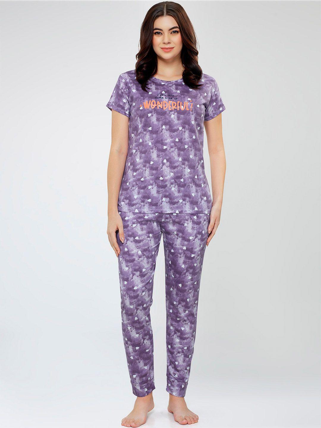 beebelle Abstract Printed T-shirt & Joggers