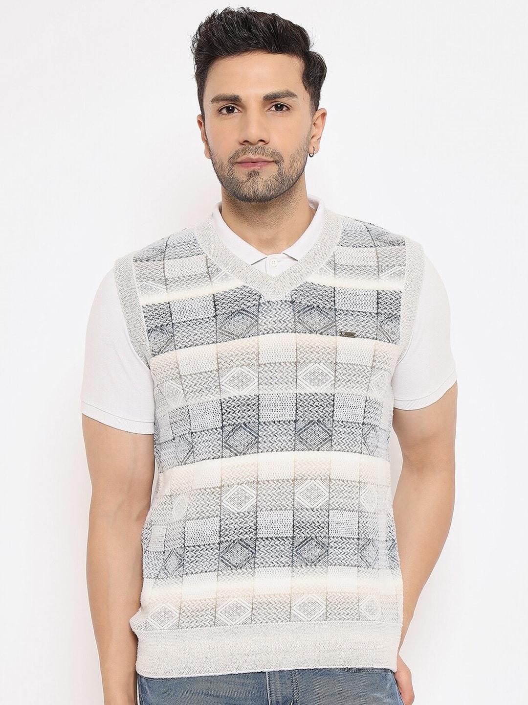 duke-geometric-self-design-sleeveless-acrylic-sweater-vest