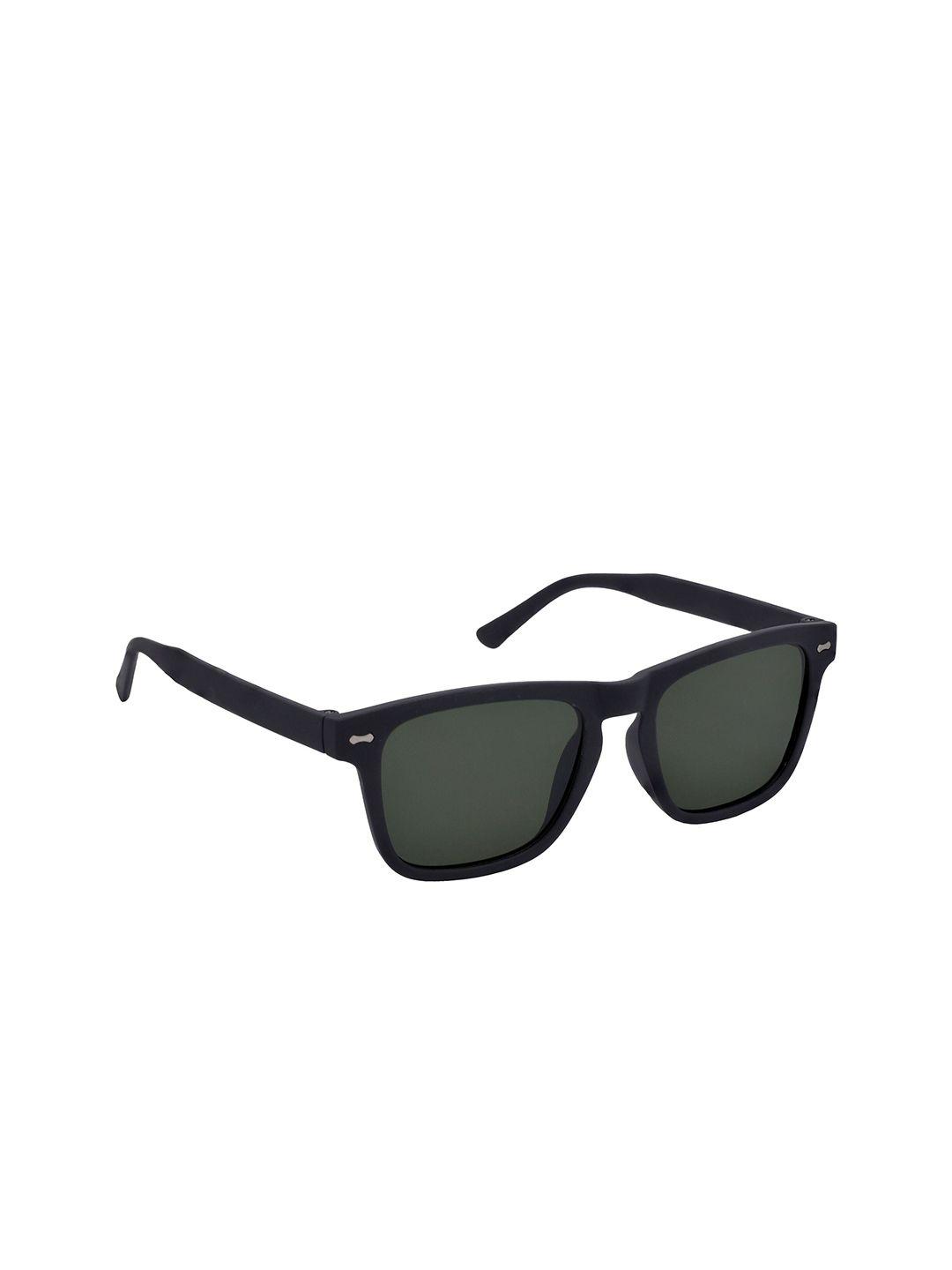 HRINKAR Girls Wayfarer Sunglasses with UV Protected Lens-HRS593-BK-GRN
