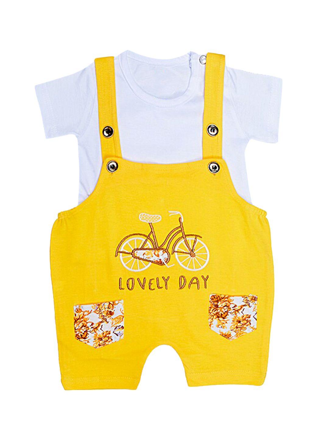 baesd-infants-embroidered-pure-cotton-dungaree-with-t-shirt