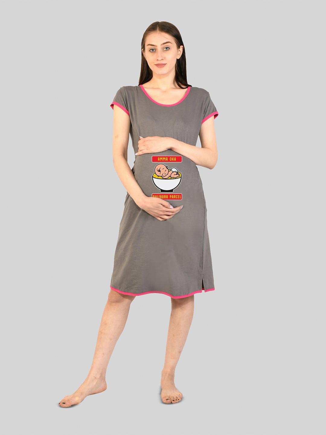 sillyboom-graphic-printed-t-shirt-maternity-nightdress