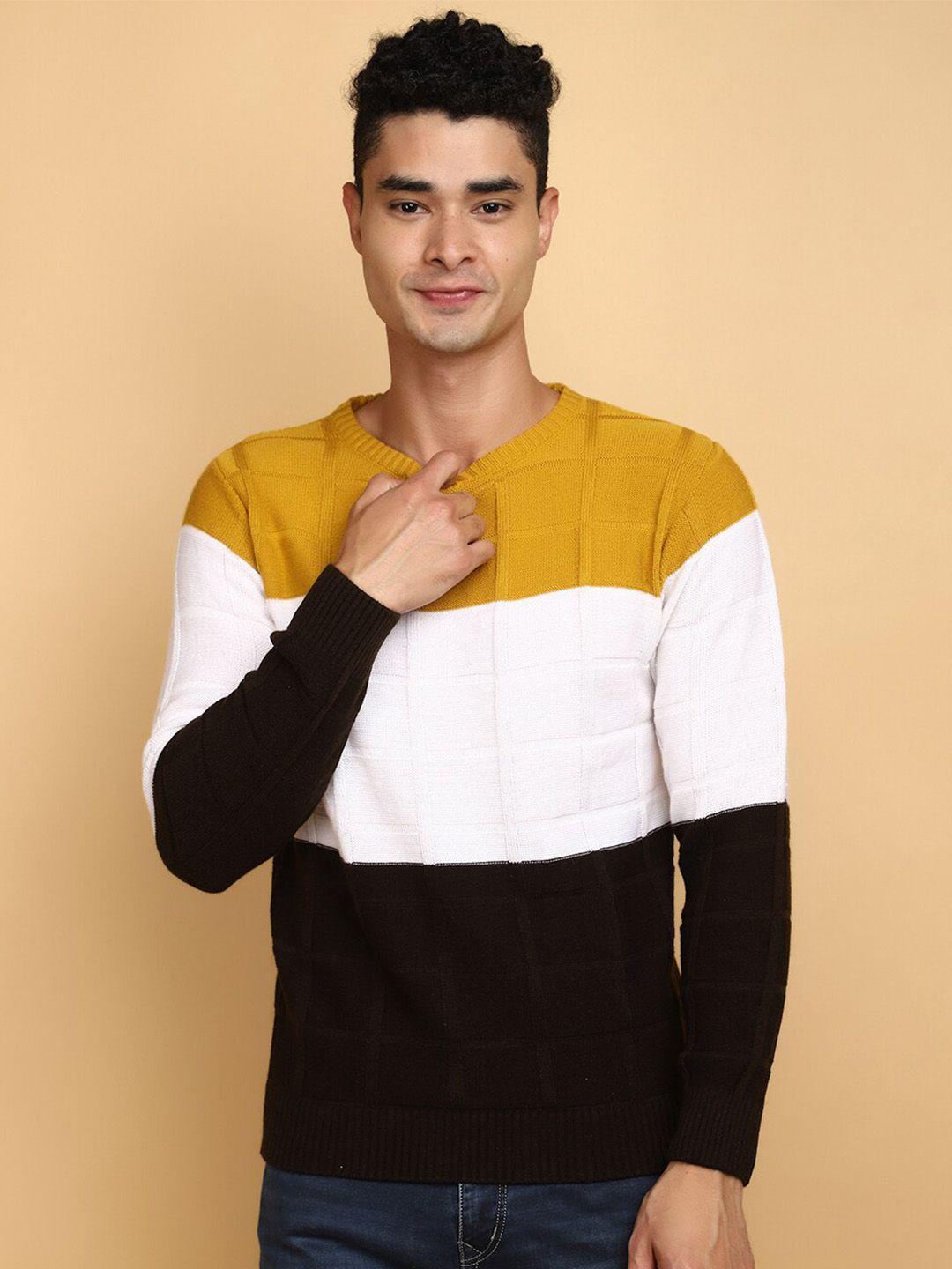 v-mart-colourblocked-acrylic-pullover-sweater