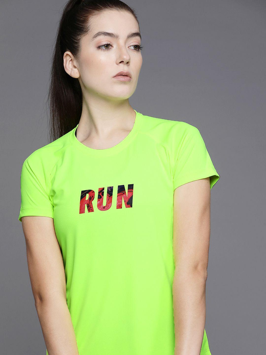 HRX by Hrithik Roshan Typography Printed Sports T-shirt