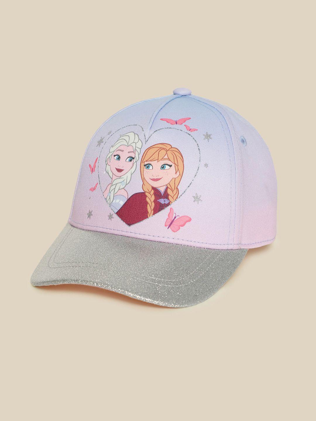 Kids Ville Girls Frozen Printed Baseball Caps