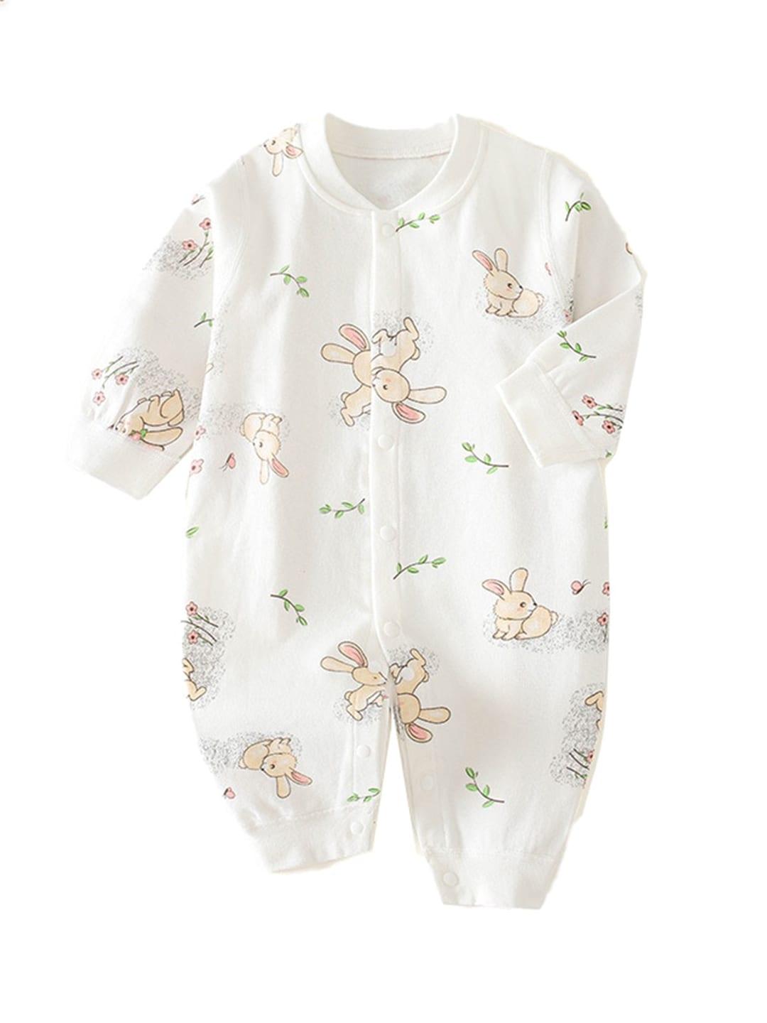 StyleCast Infants Printed Cotton Rompers