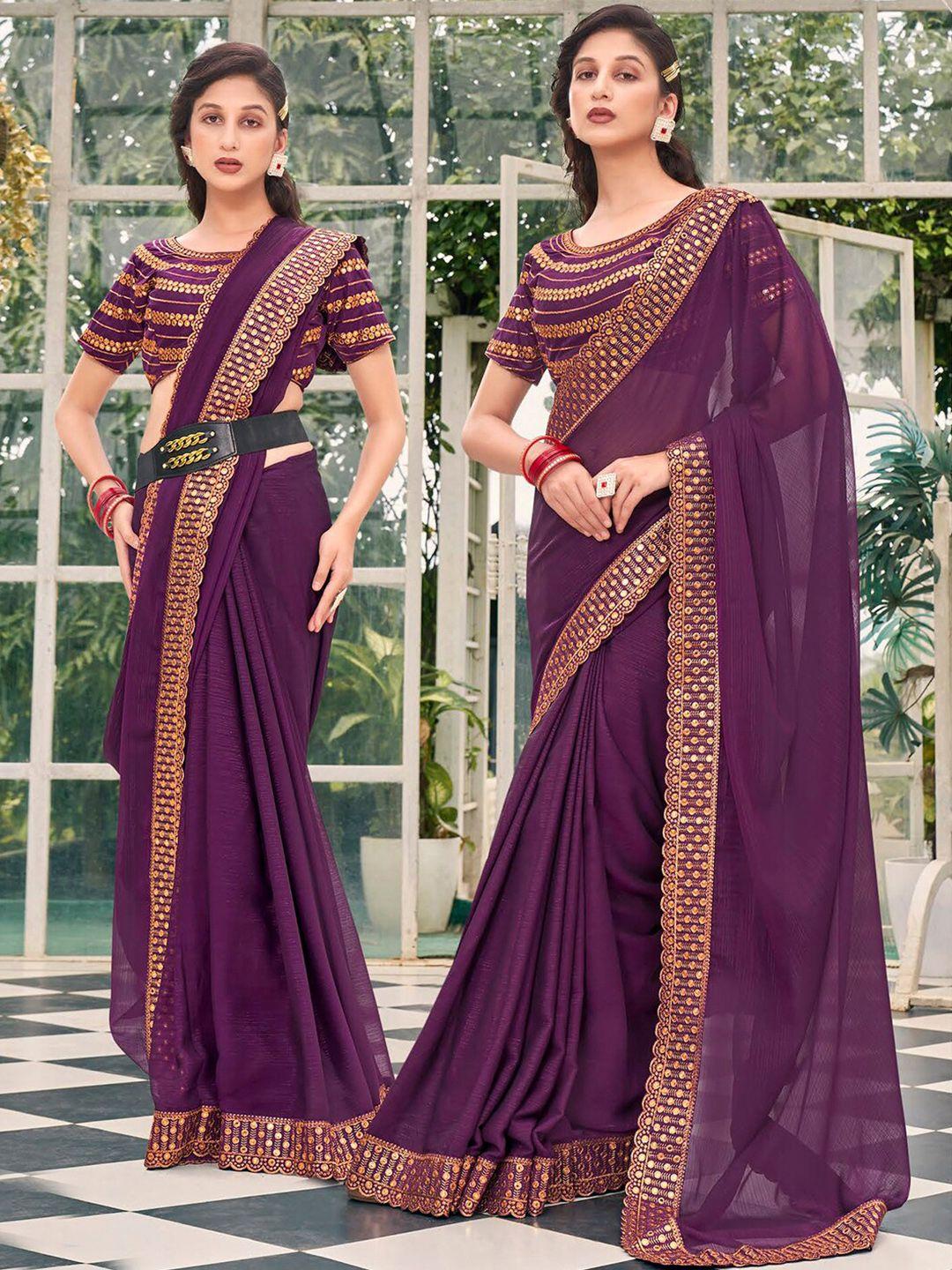 kalista-purple-embellished-embroidered-pure-chiffon-saree