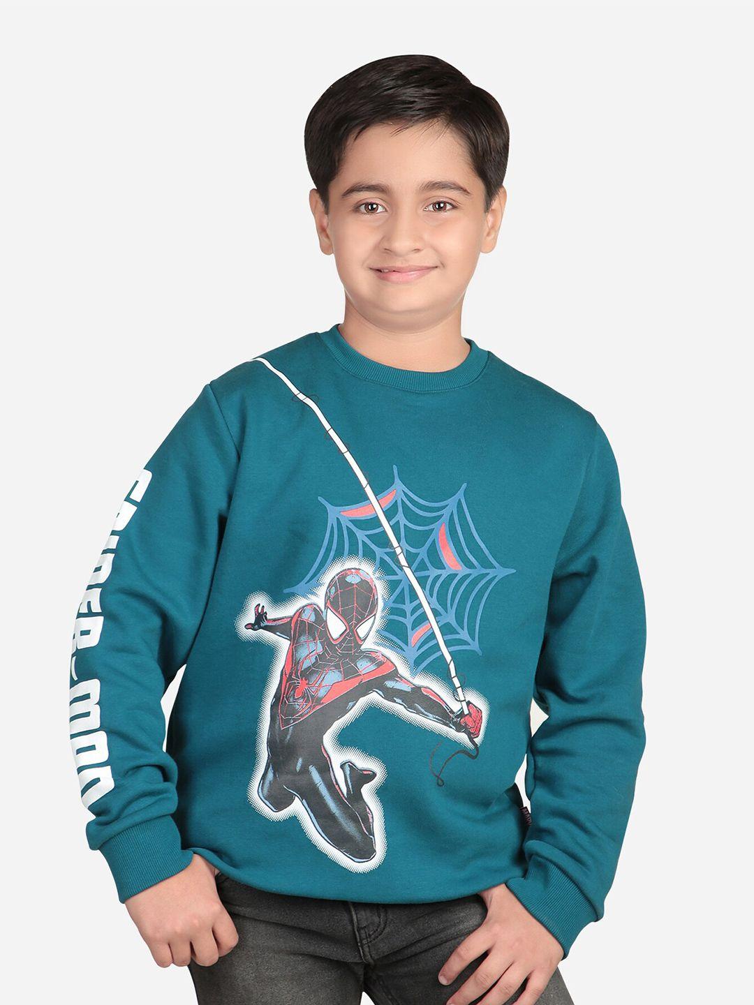 bodycare-kids-boys-spiderman-printed-fleece-pullover-sweatshirt