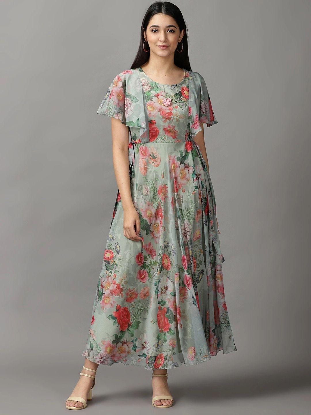 baesd-floral-print-georgette-flared-sleeves-maxi-dress