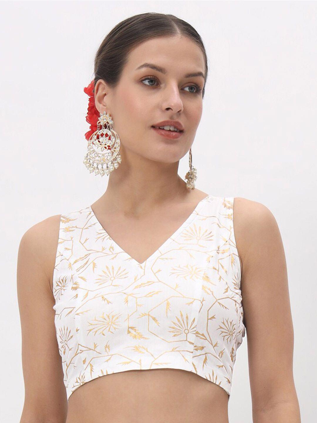 studio-rasa-floral-printed-sleeveless-saree-blouse
