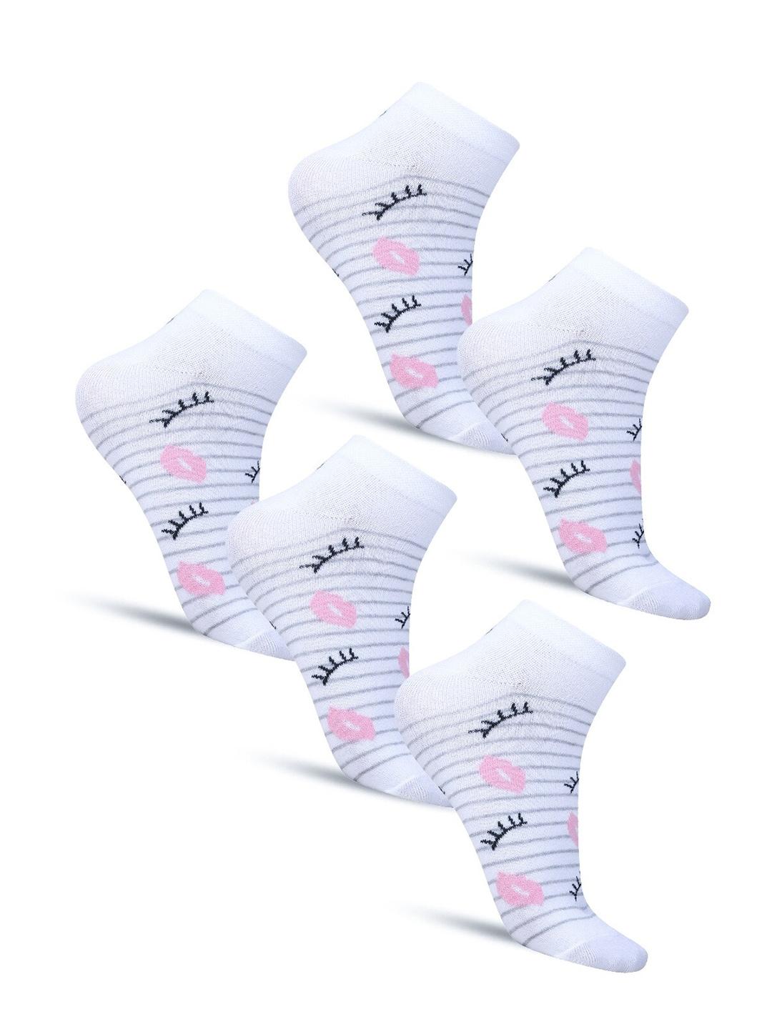 dollar-socks-pack-of-5-cotton-ankle-length-socks