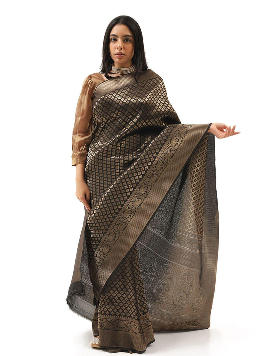 tikhi-imli-zari-ethnic-motifs-woven-design-saree