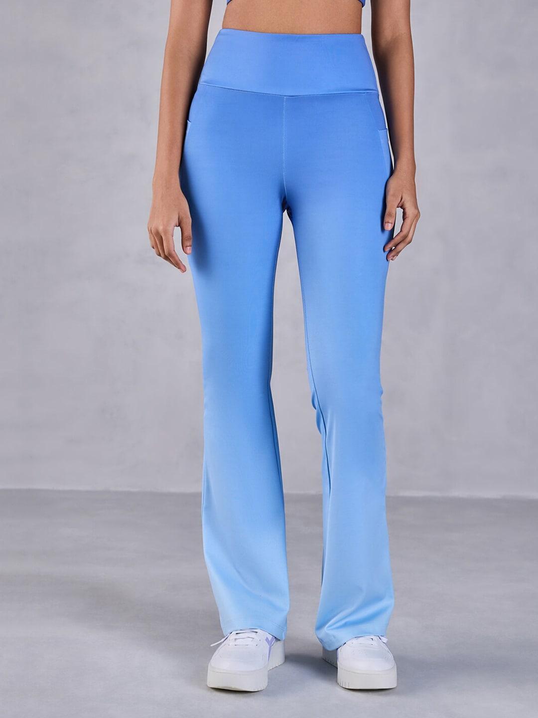 KICA Winter Collection Women High-Rise Ombre Flare Track Pants