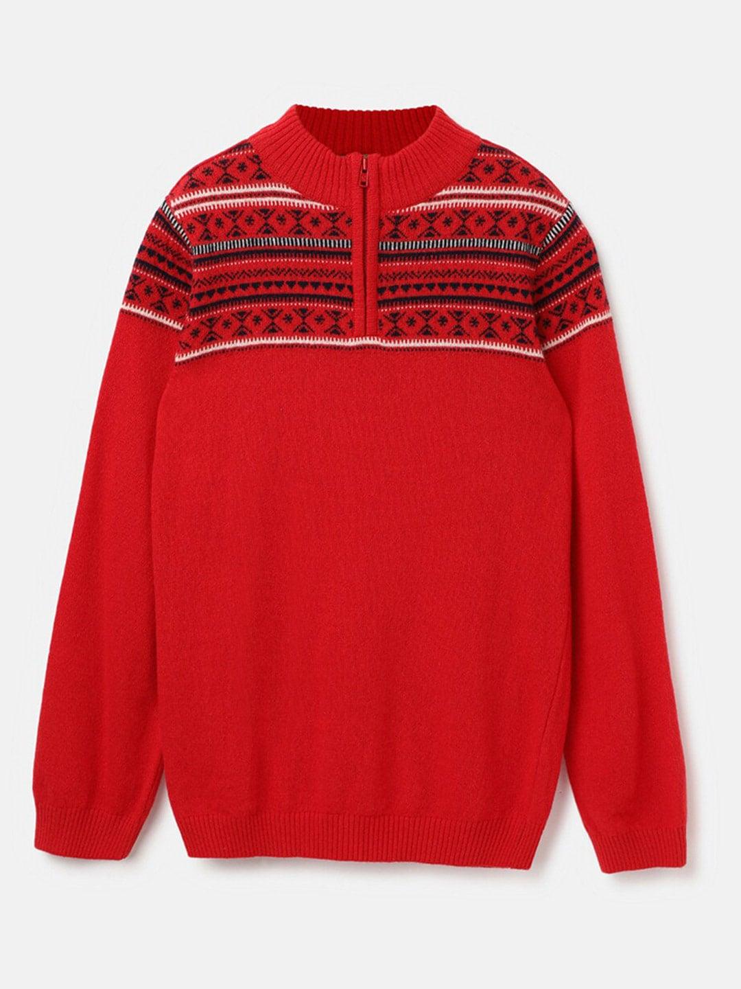 united-colors-of-benetton-boys-geometric-printed-turtle-neck-half-zipper-pullover-sweater