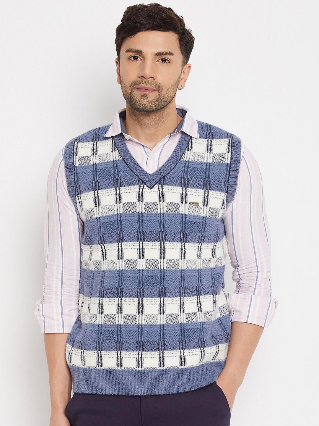 Duke Geometric Acrylic Sweater Vest