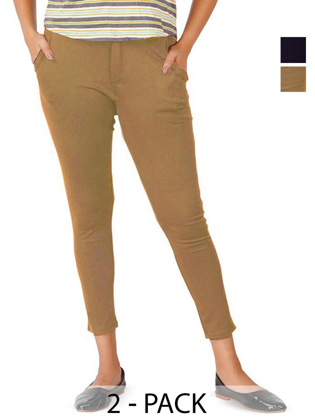 baesd-women-pack-of-2-smart-skinny-fit-trousers