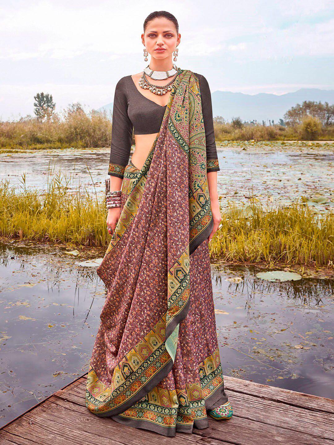 saree-mall-floral-printed-silk-blend-bagru-sarees