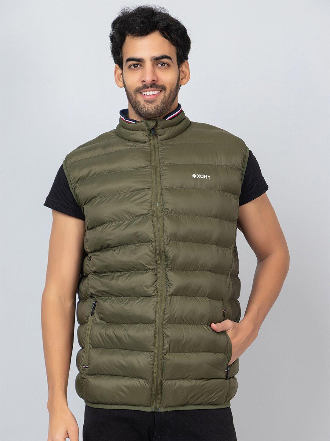 xohy-mock-collar-lightweight-cotton-puffer-jacket