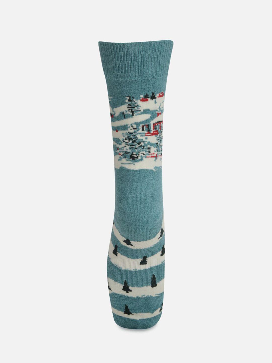 AMERICAN EAGLE OUTFITTERS Men Patterned Calf Length Socks
