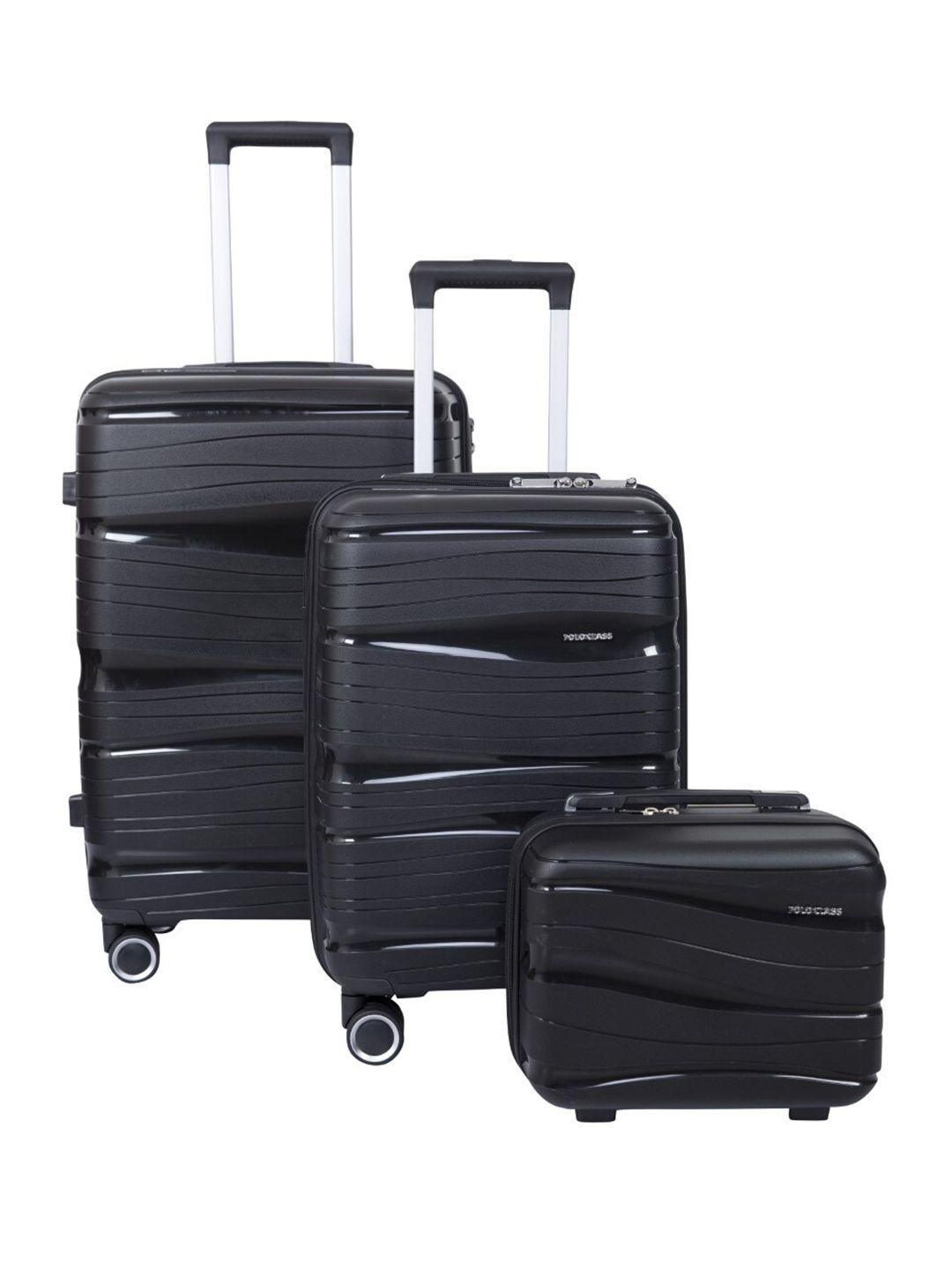 Polo Class Set Of 2 Trolley Suitcase With Vanity Bag