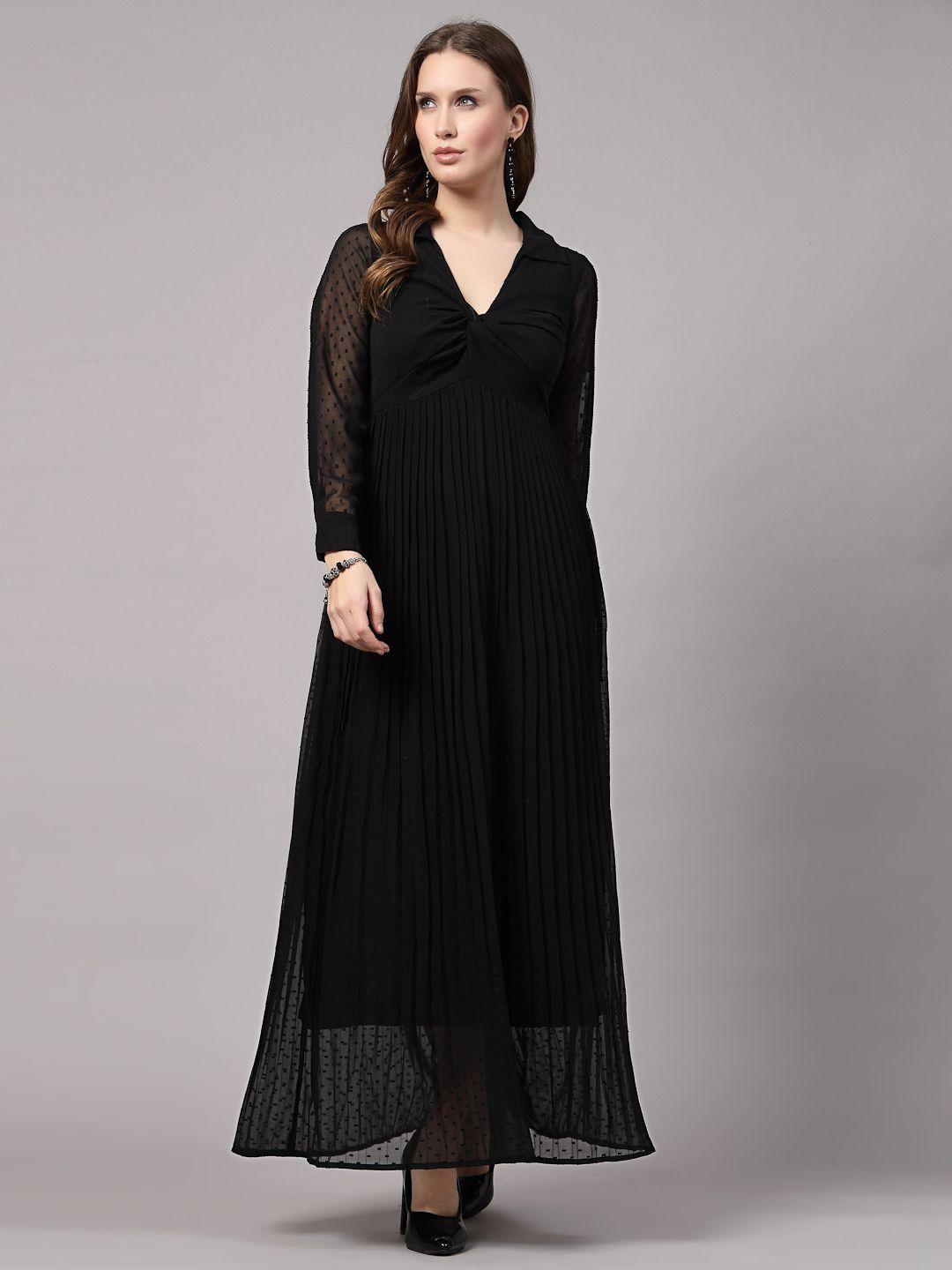 aayu-v-neck-opaque-georgette-maxi-dress