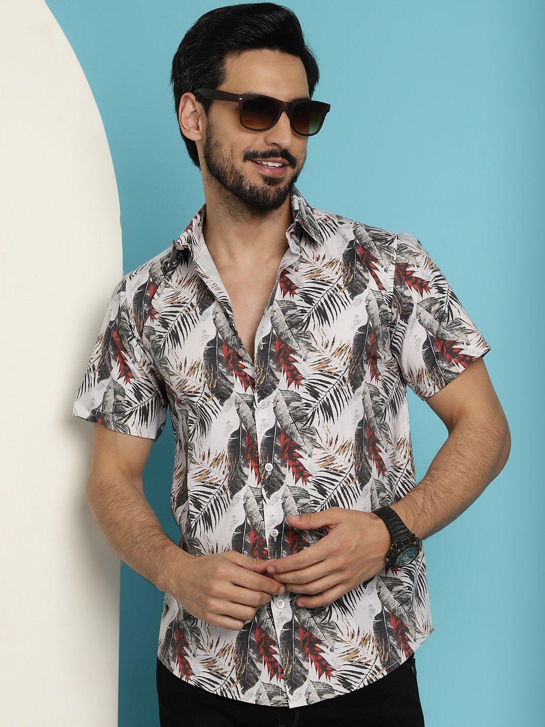indian-needle-classic-floral-printed-cotton-casual-shirt