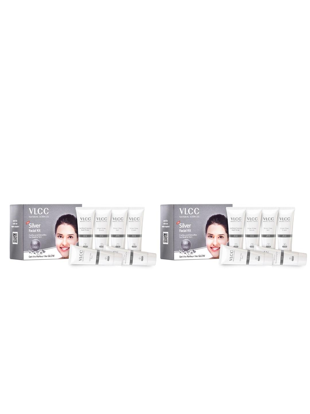 vlcc-set-of-2-silver-facial-kit-for-skin-purifying-with-silver-powder---60g-each