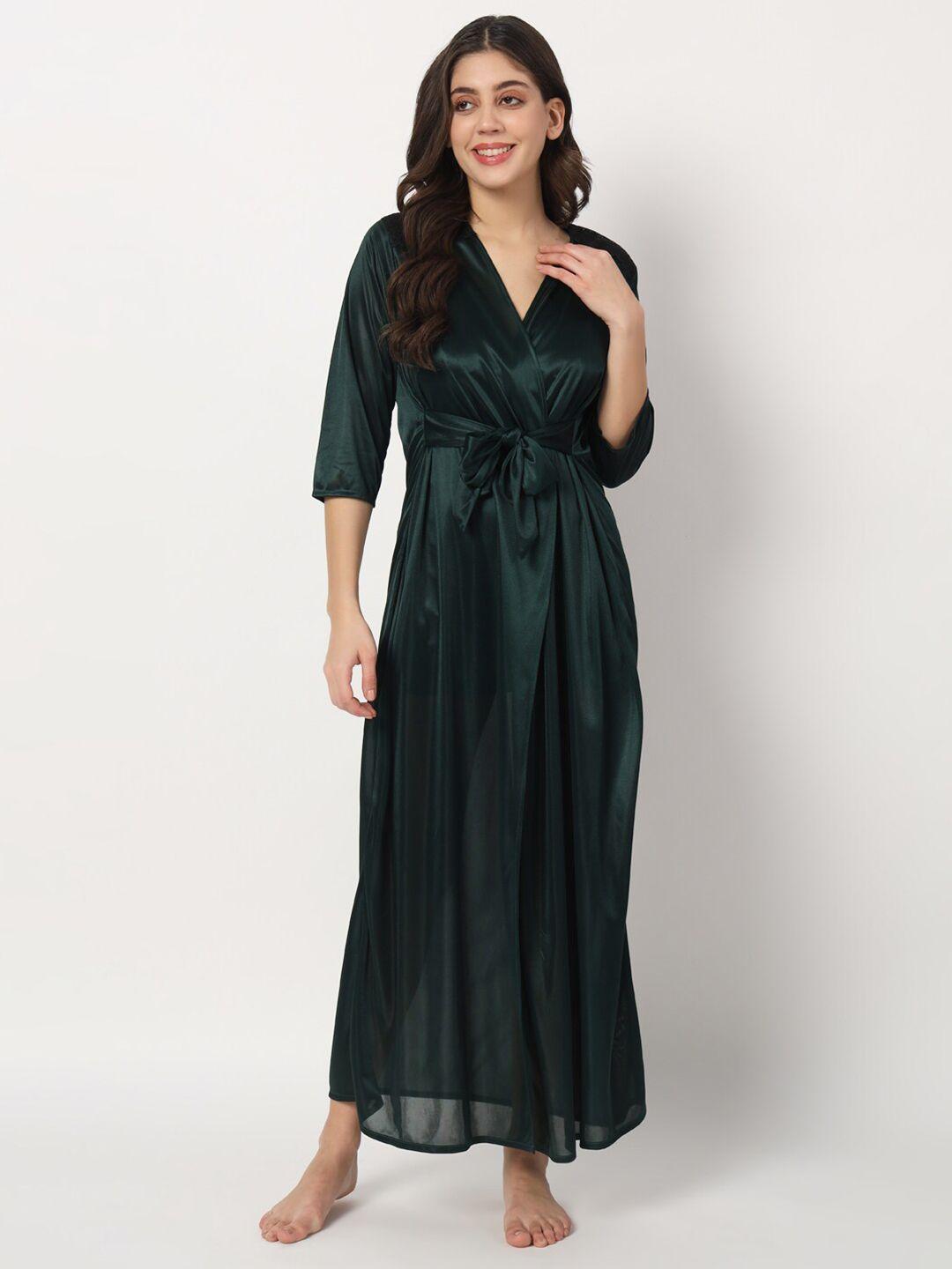 klamotten-satin-mini-nightdress-with-robe