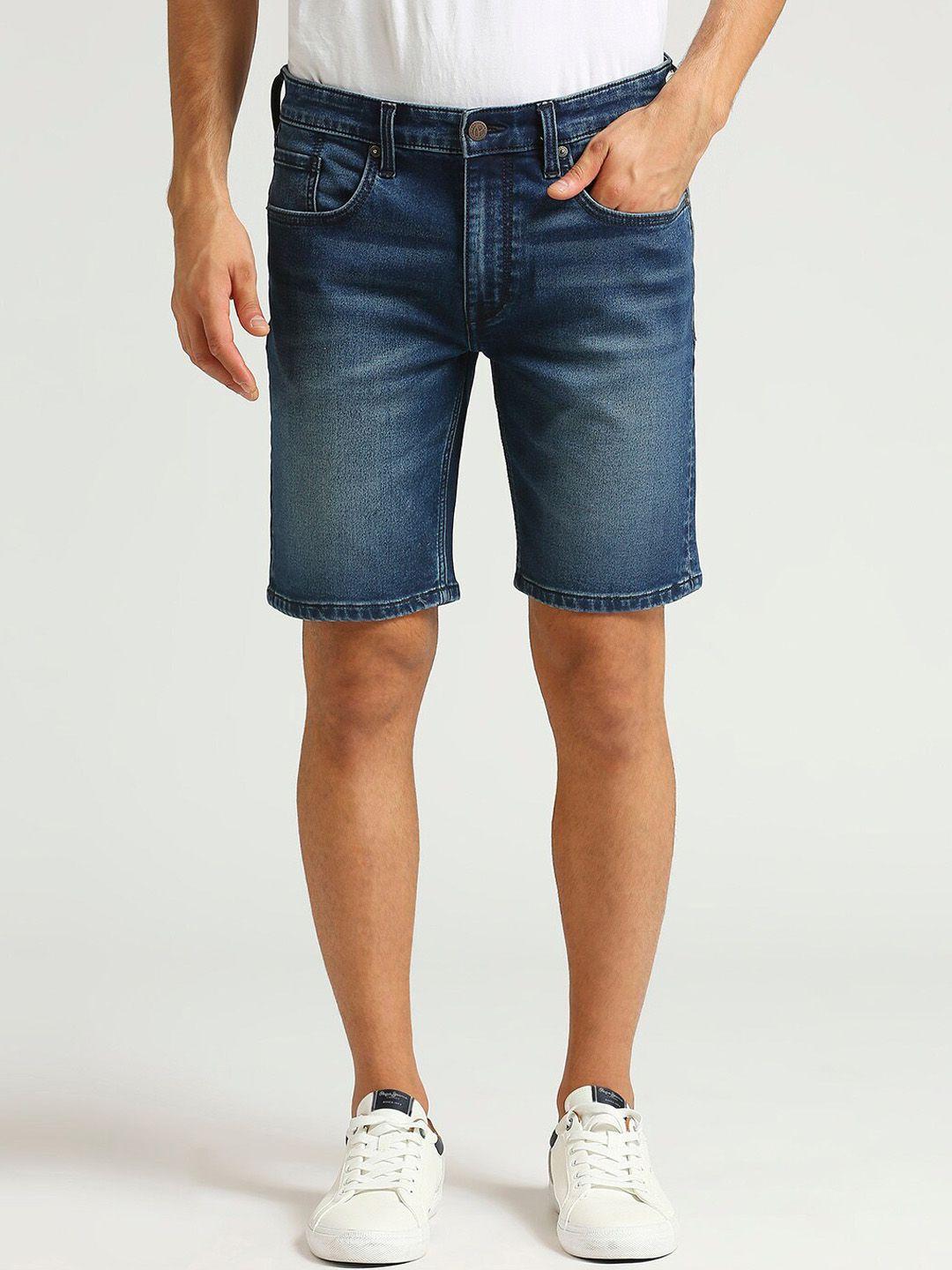 pepe-jeans-men-washed-denim-shorts