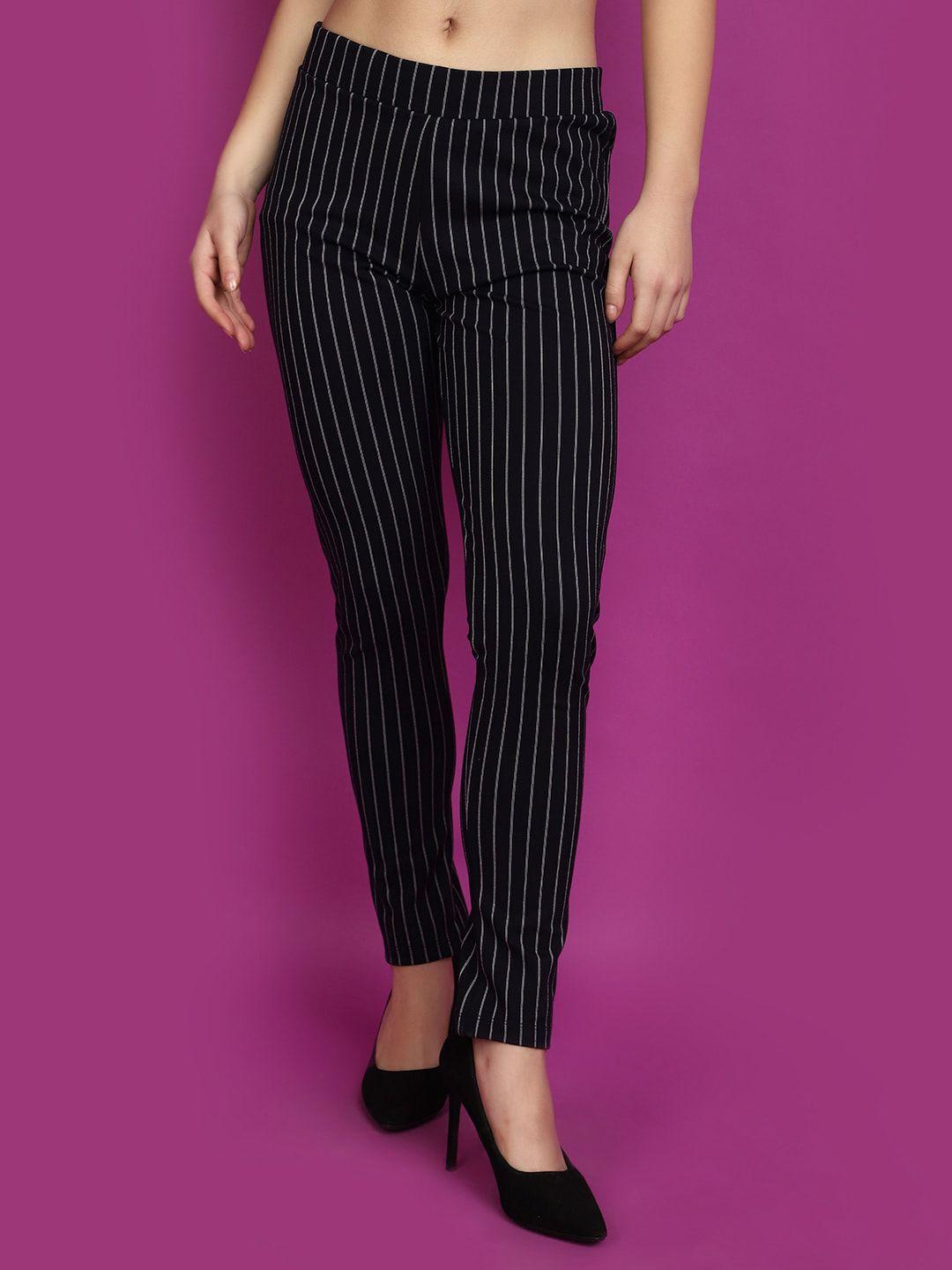 v-mart-women-slim-fit-striped-cotton-jeggings