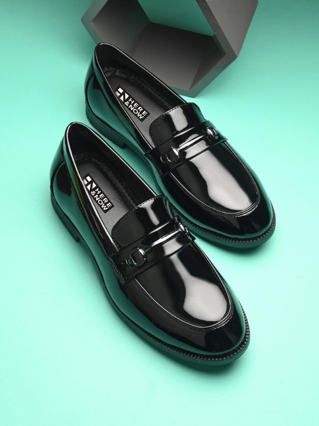 here&now-men-buckle-detailed-formal-loafers