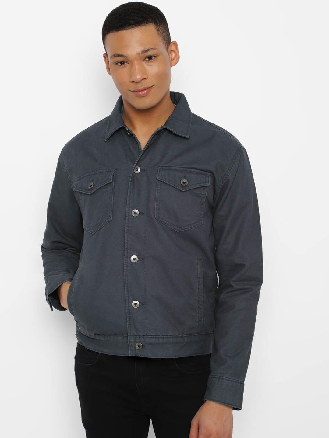 american-eagle-outfitters-spread-collar-pure-cotton-denim-jacket