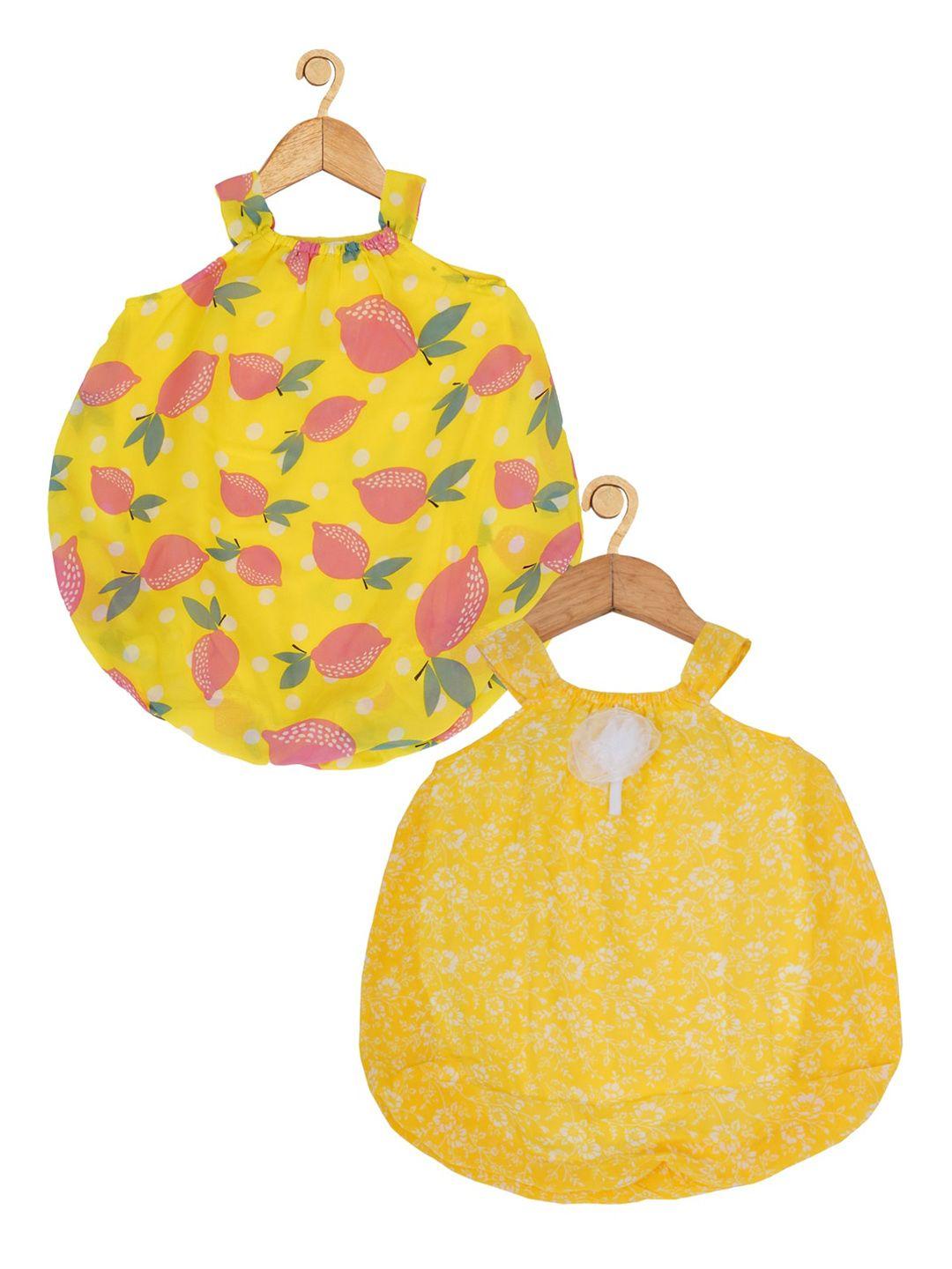creative-kids-infant-girls-pack-of-2-printed-romper-dresses