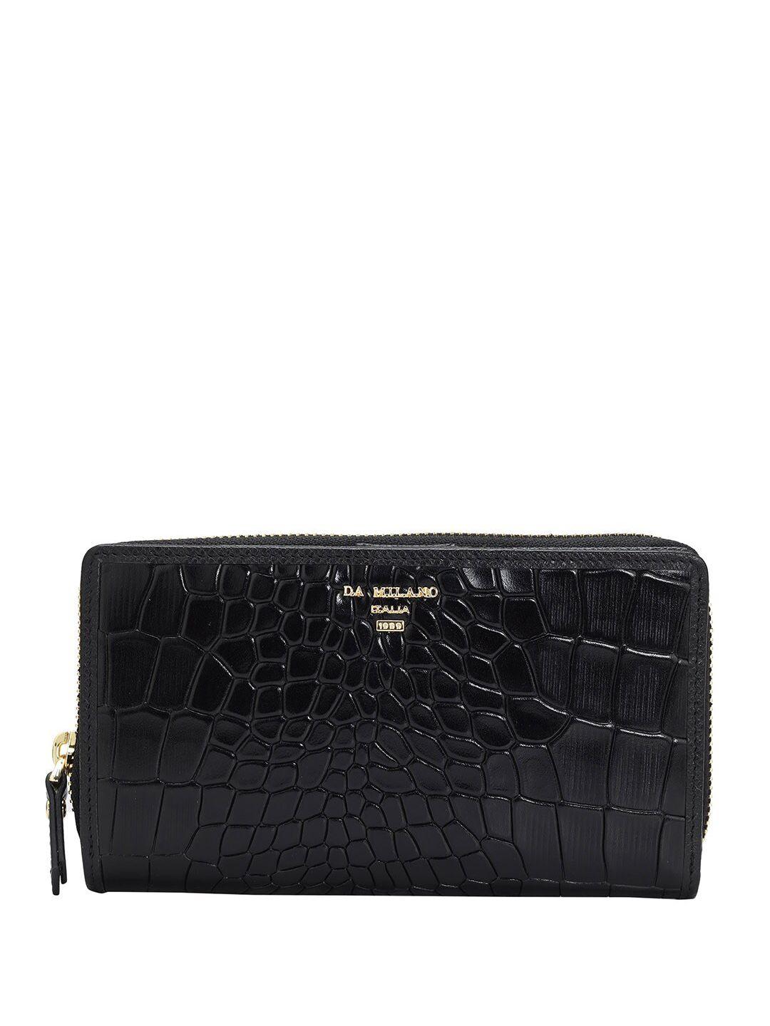 da-milano-women-textured-leather-zip-around-wallet