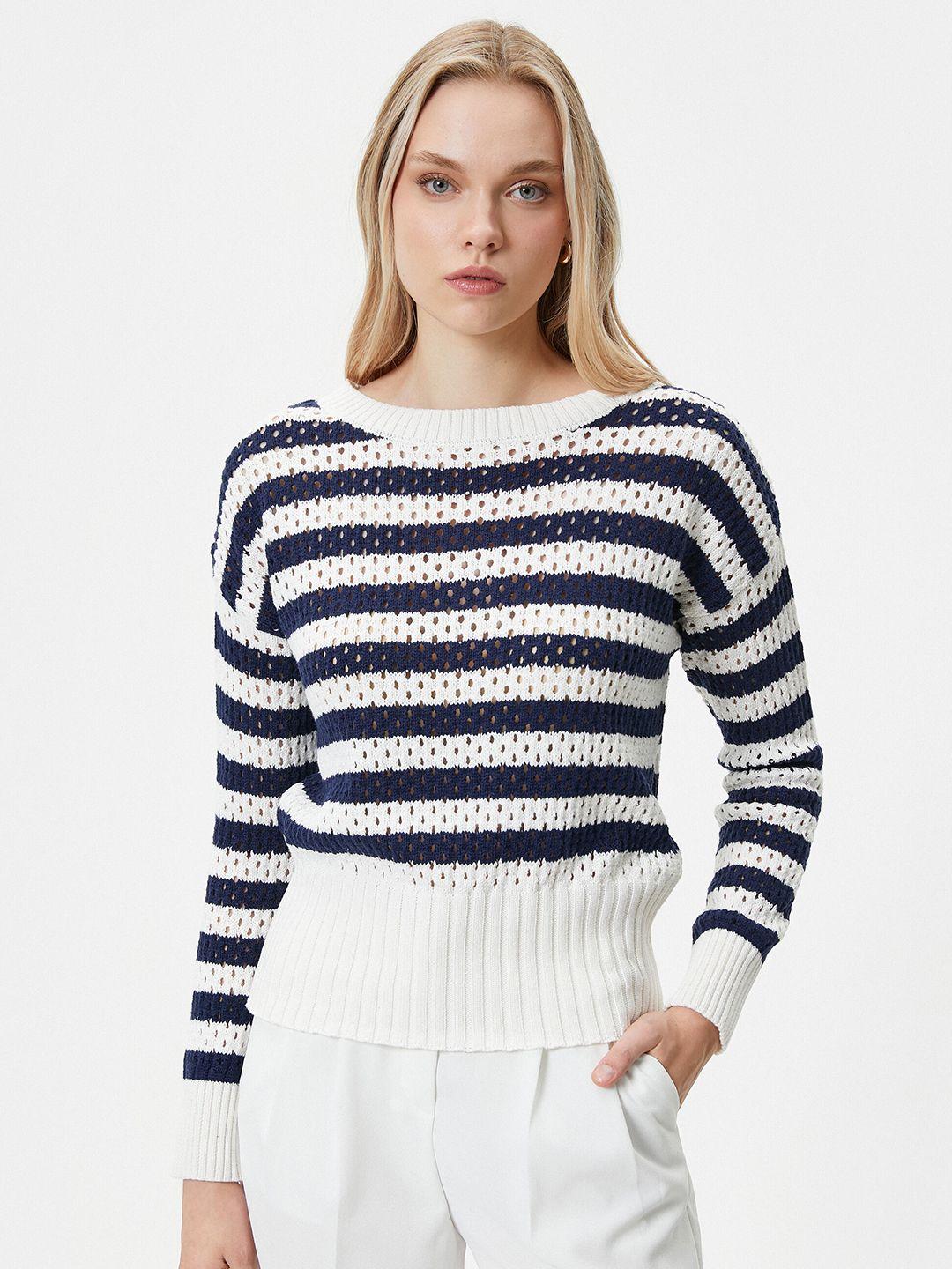 koton-striped-long-sleeves-pullover
