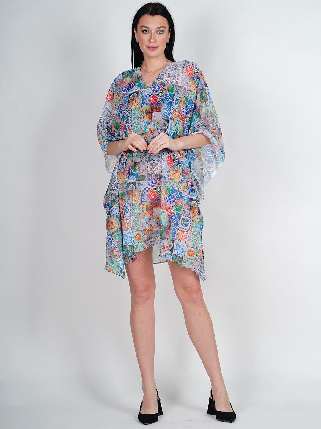 rajoria-instyle-floral-print-georgette-kaftan-dress