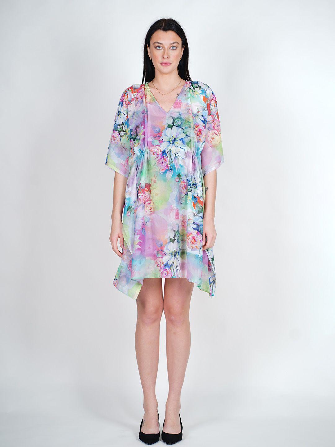 rajoria-instyle-floral-print-flared-sleeve-georgette-a-line-dress