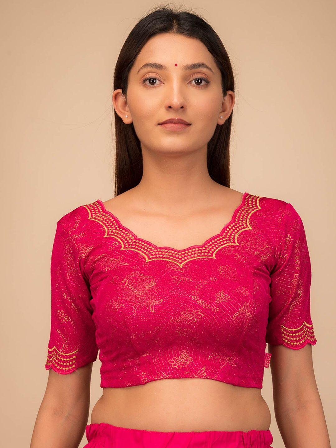 bindigasm's-advi-embroidered-stretchable-saree-blouse