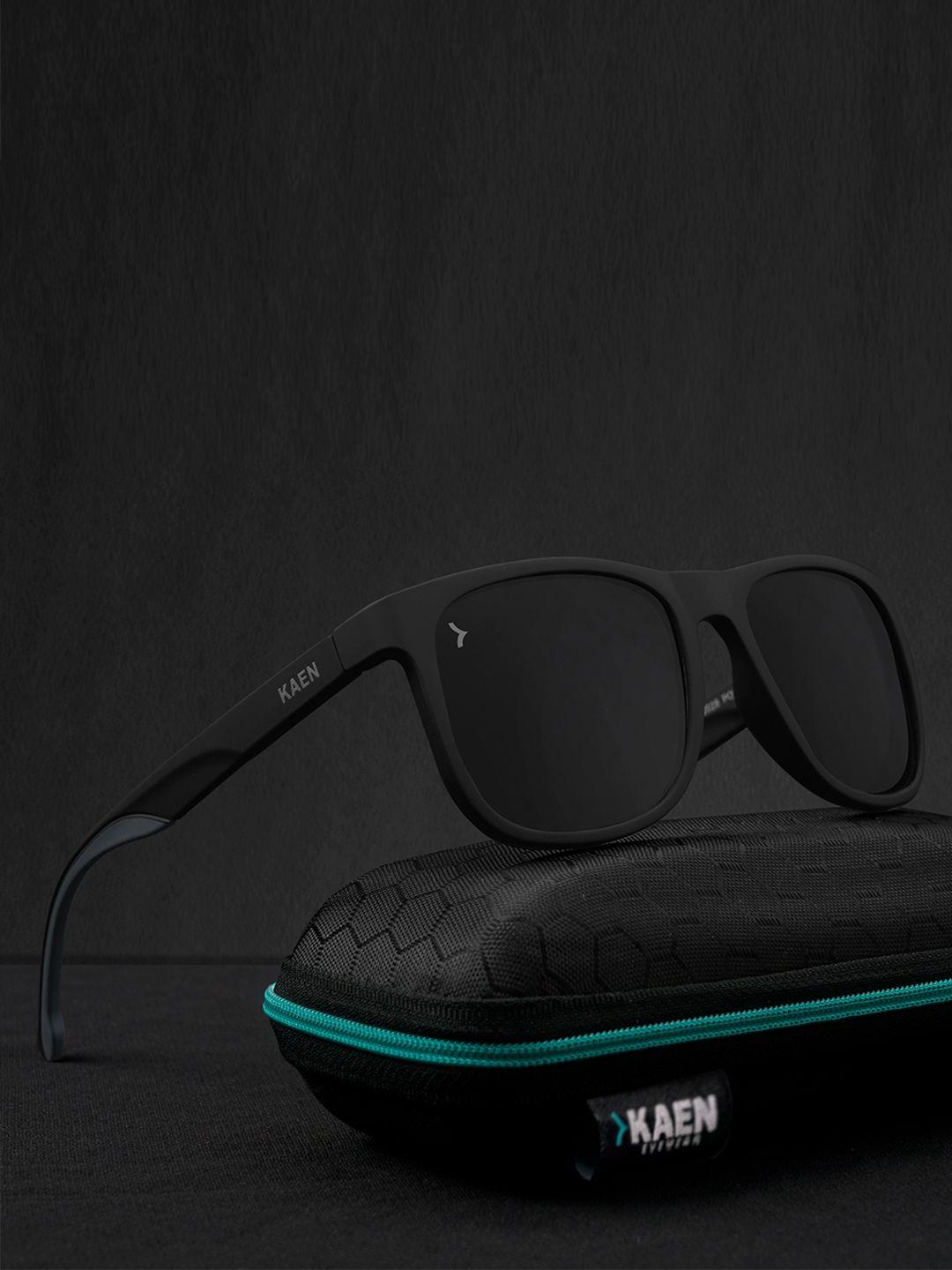 Eyewearlabs Unisex Rectangle Sunglasses with Polarised Lens ELKASKoryC1