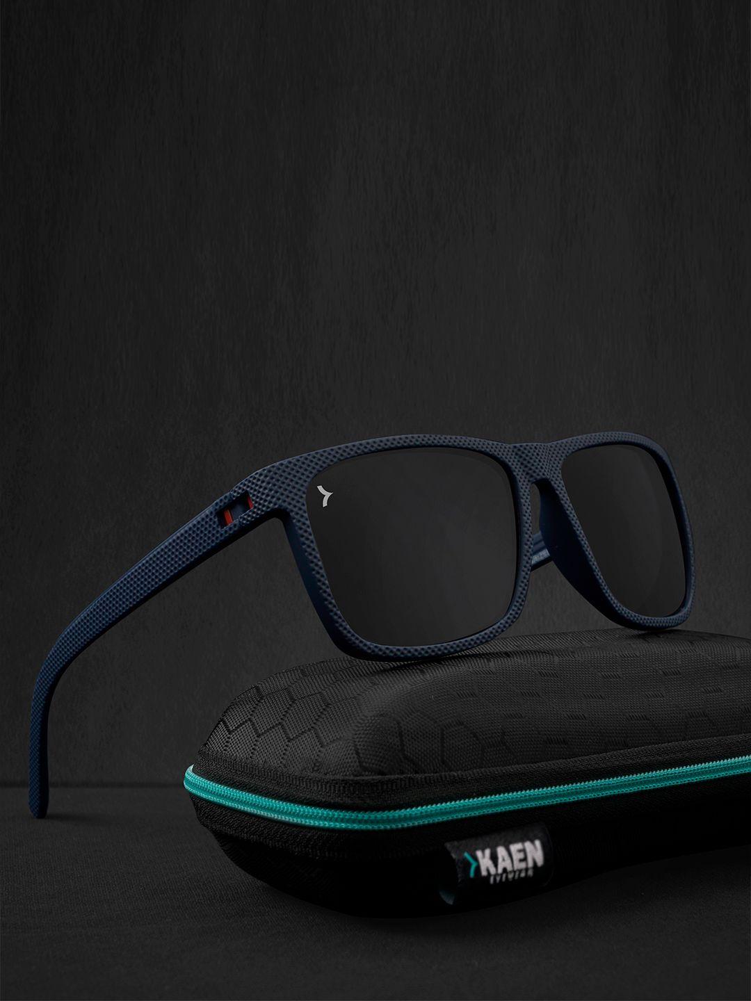 Eyewearlabs Unisex Rectangle Sunglasses with Polarised Lens ELKASKevC3