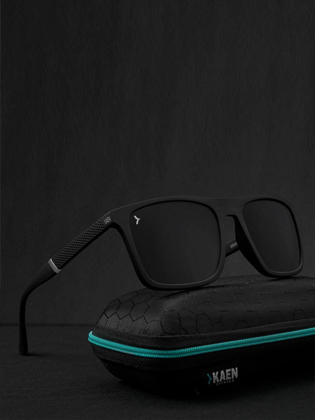Eyewearlabs Unisex Rectangle Sunglasses with Polarised Lens ELKASKian