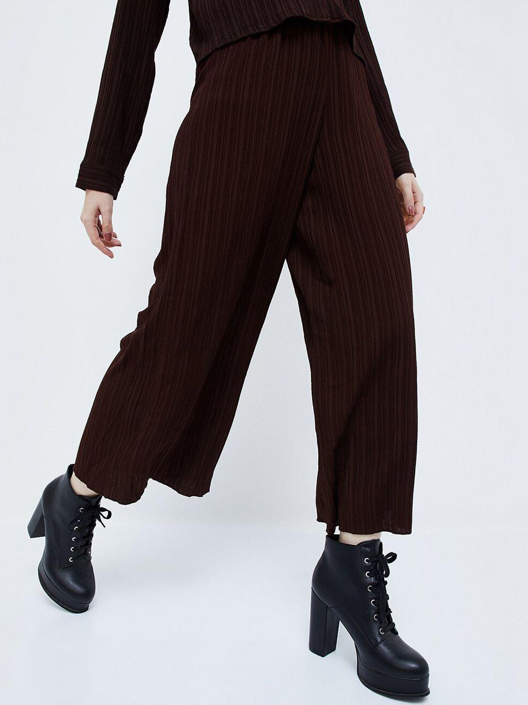 ginger-by-lifestyle-women-mid-rise-knitted-trousers