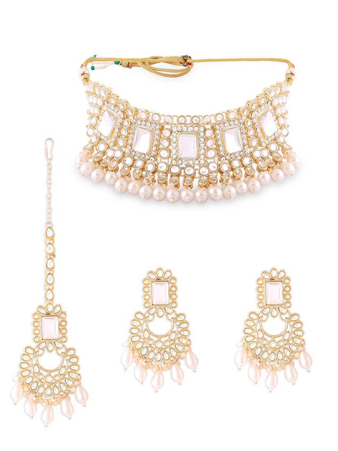 zaveri-pearls-gold-plated-kundan-studded-&-beaded-jewellary-set